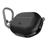 KeyBudz AirPods 4 Cover ElementProof Series Carbon Black