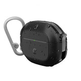 KeyBudz AirPods 4 Cover ElementProof Series Carbon Black