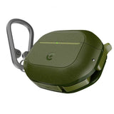 KeyBudz AirPods 4 Cover ElementProof Series Forest Green