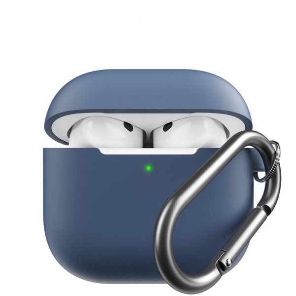 KeyBudz AirPods 4 Cover Elevate Series Cobalt Blue