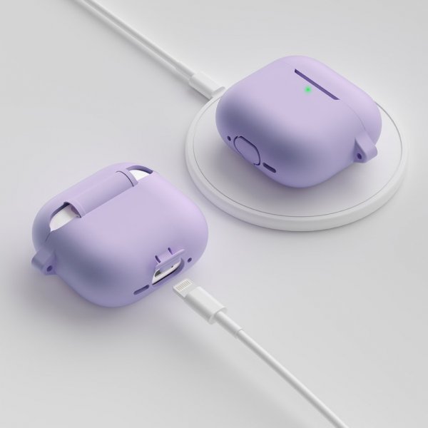 KeyBudz AirPods 4 Cover Elevate Series Lavender