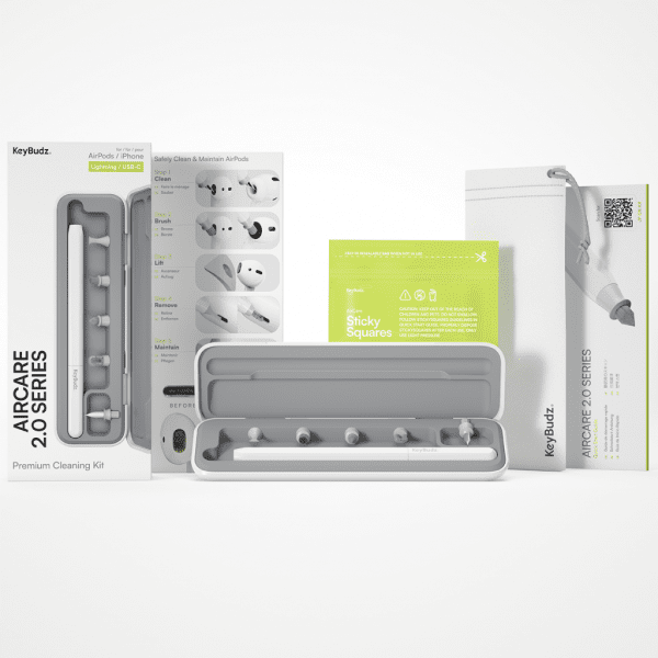 KeyBudz AirCare 2.0 Premium Rensesæt Lightning/USB-C