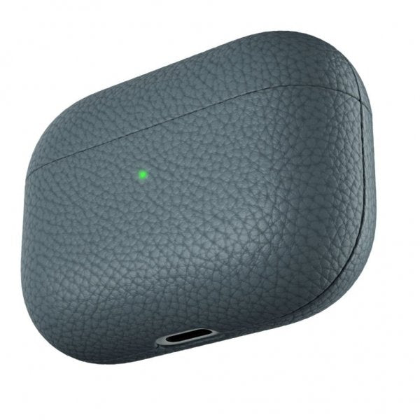 KeyBudz AirPods Pro Cover PodSkinz Ægte Læder Skifer