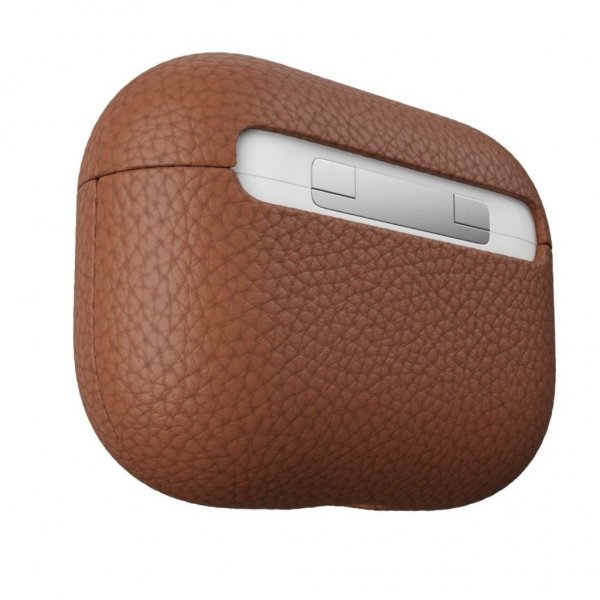 KeyBudz AirPods Pro Cover PodSkinz Ægte Læder Brun