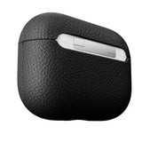 KeyBudz AirPods Pro Cover PodSkinz Ægte Læder Sort