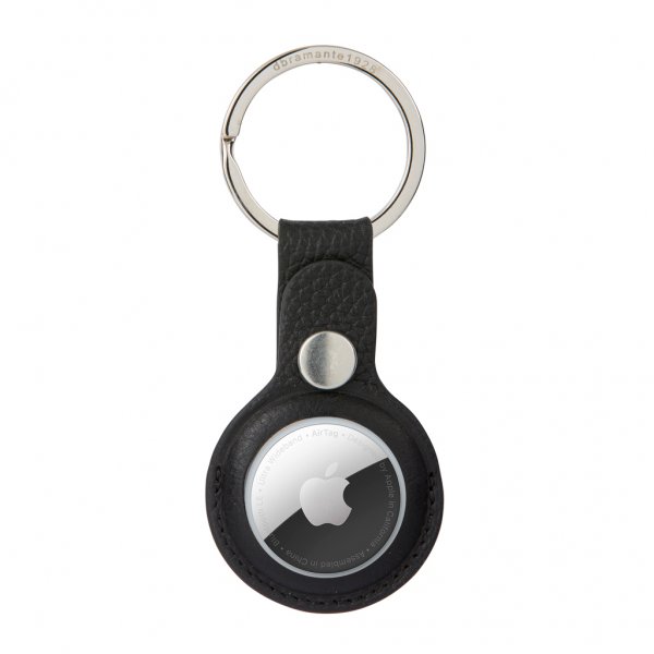 dbramante1928 Apple AirTag Holder Copenhagen Sort/Sølv