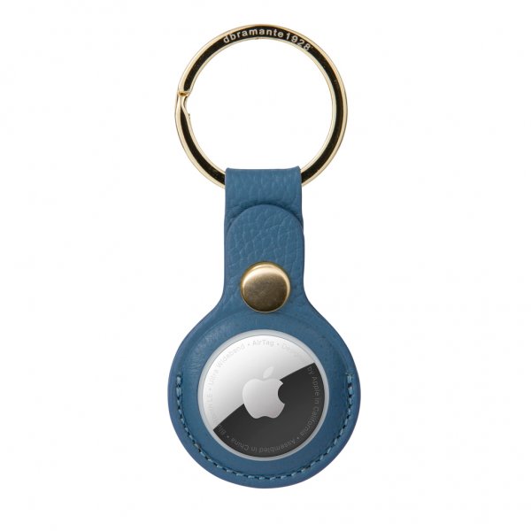 dbramante1928 Apple AirTag-holder Copenhagen Ultramarine Blue/Gold
