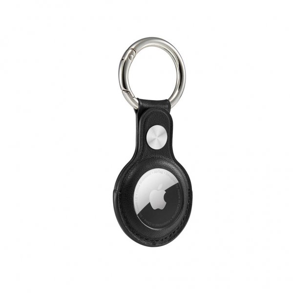 Krusell Apple AirTag Holder Nøglering Sort