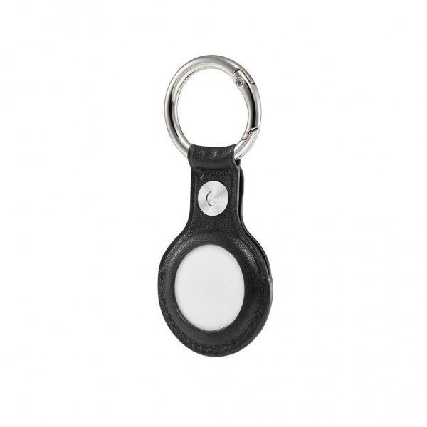 Krusell Apple AirTag Holder Nøglering Sort