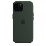 Apple Original iPhone 15 Cover Silikone MagSafe Cypress