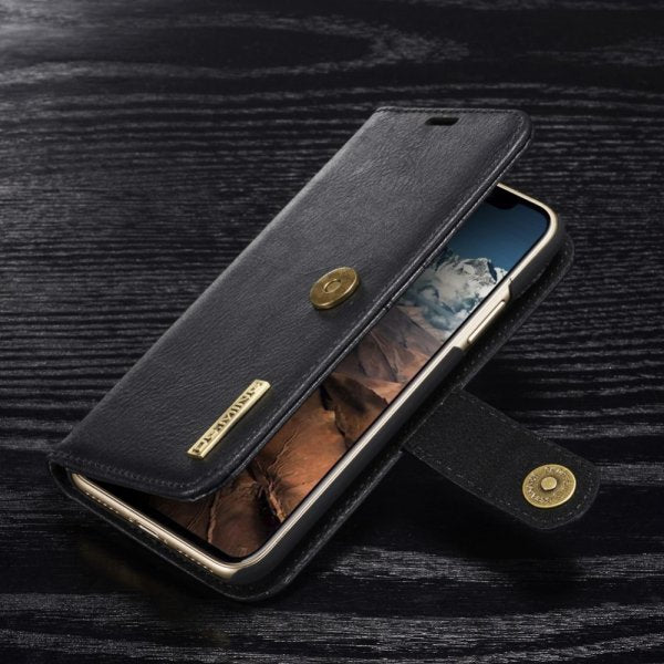 Dg.Ming iPhone X/Xs Pungcover Aftageligt Cover Sort