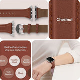 Spigen Apple Watch 38/40/41/42mm Rem Kajuk Chestnut