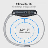 Spigen Apple Watch 38/40/41/42mm Armbånd Metal Fit Sølv