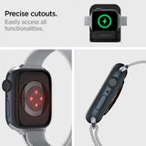 Spigen Apple Watch 38/40/41/42mm Armbånd Metal Fit Sølv