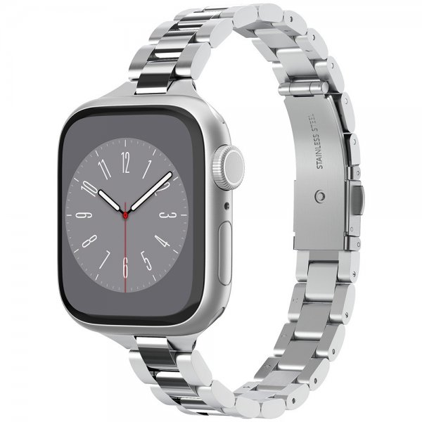 Spigen Apple Watch 38/40/41mm Rem Modern Fit 316L Sølv