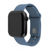 Fixed Apple Watch 38/40/41/42mm Armbånd Silikone Sporty Rem Lyseblå