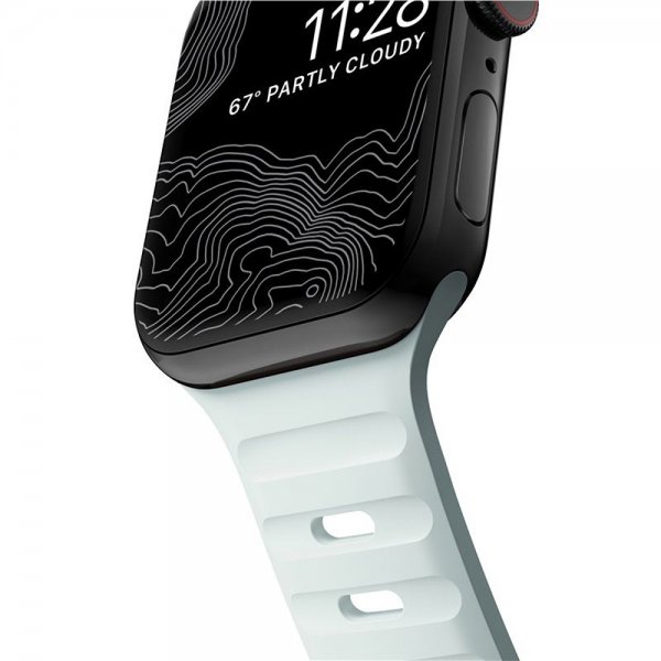 Nomad Apple Watch 38/40/41/42mm Rem Sport Band Icy Blue Glow