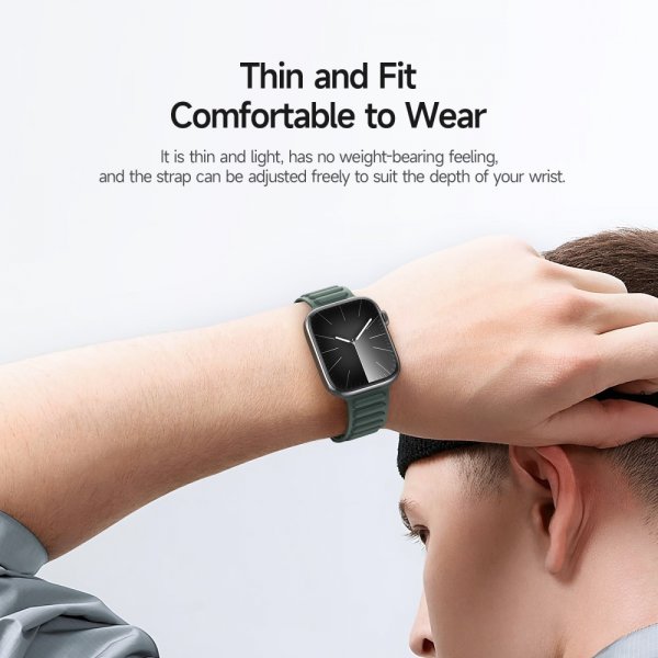 Dux Ducis Apple Watch 38/40/41mm Rem BL Series Evergreen