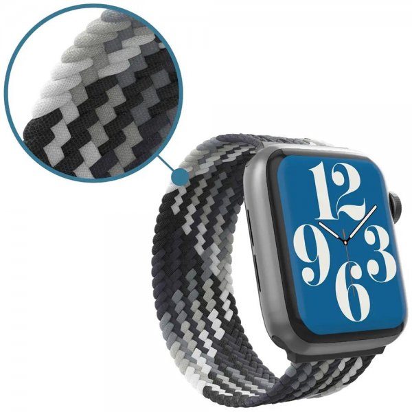 Gear4 Apple Watch 38/40/41/42mm Armbånd Braided Watch Band Large Storm