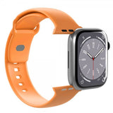 Puro Apple Watch 38/40/41/42mm Rem ICON Silikonebånd Abrikos