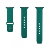 Puro Apple Watch 38/40/41/42mm Rem ICON Silikonerem Jade