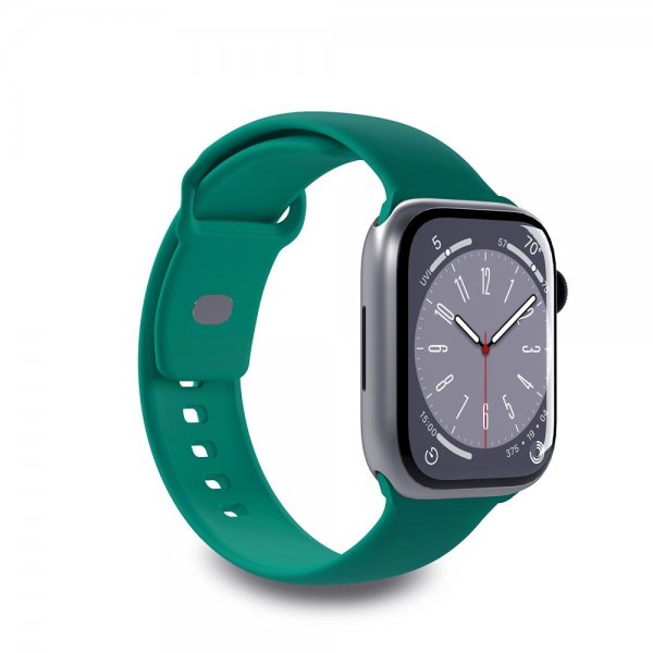 Puro Apple Watch 38/40/41/42mm Rem ICON Silikonerem Jade