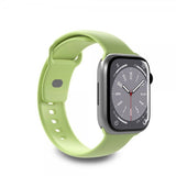 Puro Apple Watch 38/40/41/42mm Rem ICON Silikonebånd Matcha Grøn