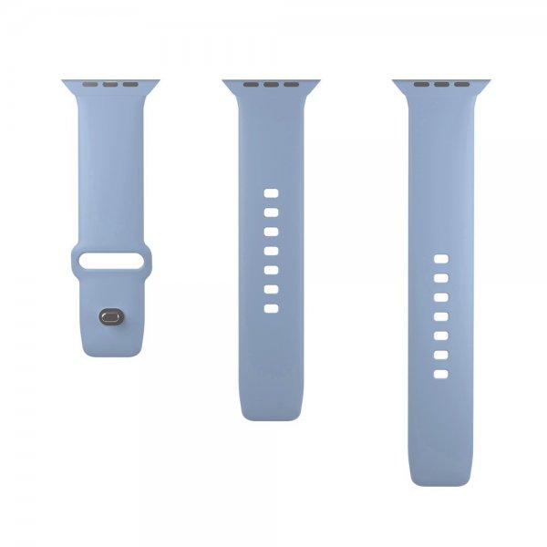 Puro Apple Watch 38/40/41/42mm Rem ICON Silikonebånd Powder Blue
