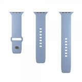 Puro Apple Watch 38/40/41/42mm Rem ICON Silikonebånd Powder Blue
