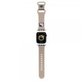Hello Kitty Apple Watch 38/40/41/42mm Rem Liquid Silikone Beige
