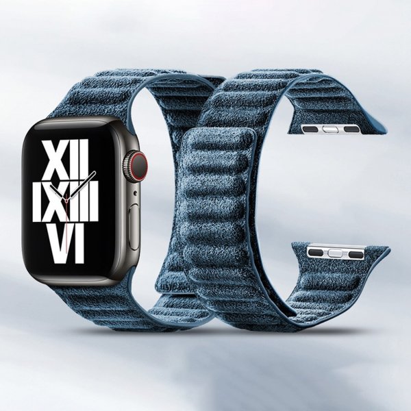 Apple Watch 38/40/41/42mm Rem Ruskind Blå