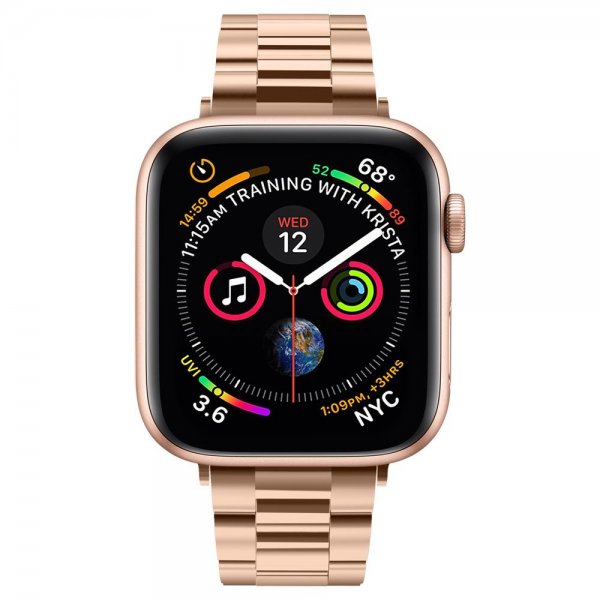 Spigen Apple Watch 38/40/41mm Armbånd Modern Fit Rosaguld