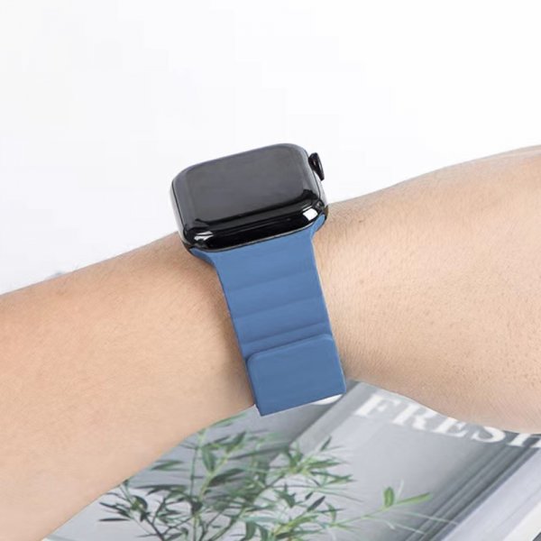 Apple Watch 38/40/41/42mm Armbånd Modi Series Blå