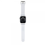 Karl Lagerfeld Apple Watch 38/40/41/42mm Rem Gummi NFT Choupette Hvid