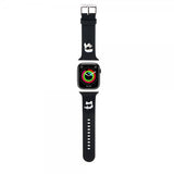 Karl Lagerfeld Apple Watch 38/40/41mm Rem Gummi NFT Karl & Choupette Sort