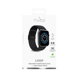 Puro Apple Watch 38/40/41/42mm Armbånd Loop Sort