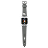 Karl Lagerfeld Apple Watch 38/40/41mm Armbånd Saffiano Sølv