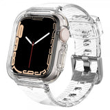 Spigen Apple Watch 40/41mm Skal med rem Liquid Crystal Pro Crystal Clear