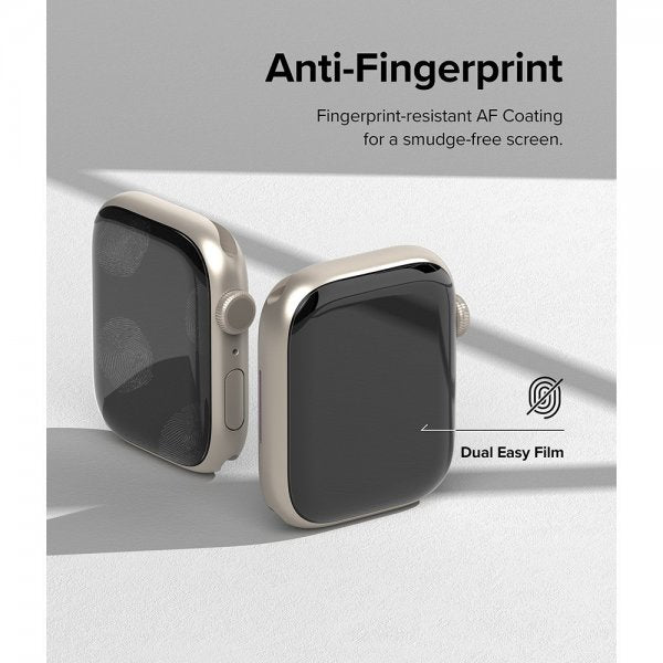 Ringke Apple Watch 40/41mm Skærmbeskyttelse Dual Easy Film 3-pak