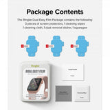 Ringke Apple Watch 40/41mm Skærmbeskyttelse Dual Easy Film 3-pak