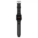 Spigen Apple Watch 40/41 mm Urrem med cover Rugged Armor Pro Sort