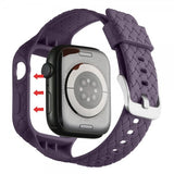Apple Watch 41mm Rem Vævet Struktur Lilla