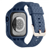 Apple Watch 41mm Rem Vævet Struktur Mørkeblå