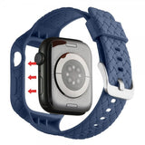 Apple Watch 41mm Rem Vævet Struktur Mørkeblå