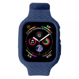 Apple Watch 41mm Rem Vævet Struktur Mørkeblå