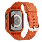 Apple Watch 41mm Rem Vævet Struktur Orange