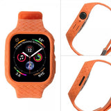 Apple Watch 41mm Rem Vævet Struktur Orange