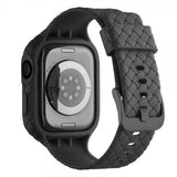 Apple Watch 41mm Rem Vævet Struktur Sort
