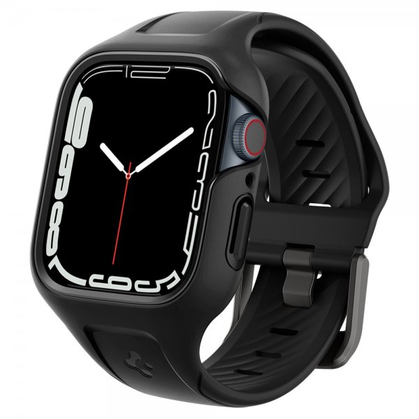 Spigen Apple Watch 41mm Cover med Rem Liquid Air Pro Sort