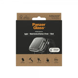 PanzerGlass Apple Watch 41mm Skal med Skærmbeskyttelse Full Body Protector D3O Sort